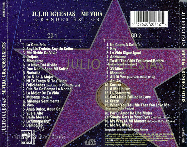 Julio Iglesias - Mi Vida (Grandes Exitos) (2xCD) - Discogs image 2