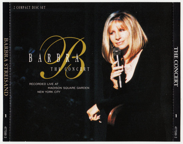 Barbra Streisand - The Concert (2xCD) - Discogs image 2