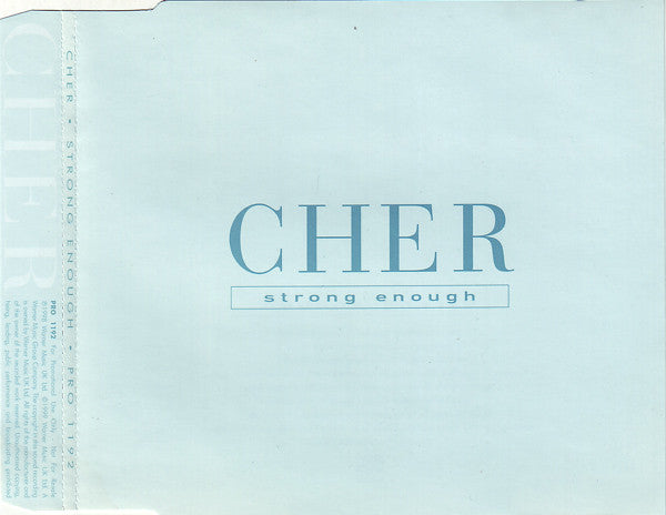 Cher - Strong Enough (CD)