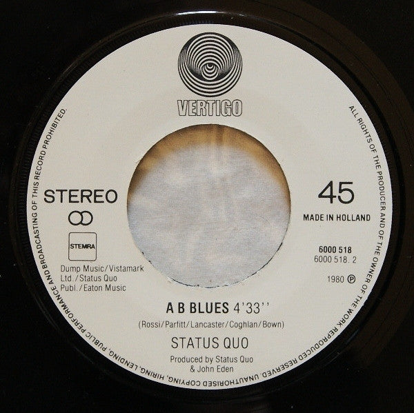 Status Quo - What You're Proposing (7") - Discogs image 4