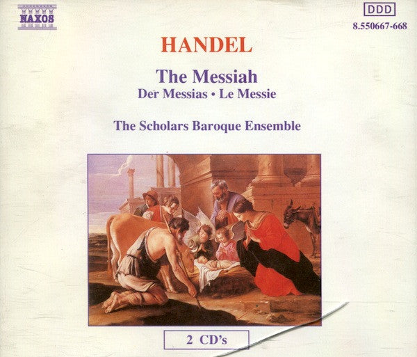 Georg Friedrich Händel, Scholars Baroque Ensemble, The - The Messiah (Der Messias • Le Messie) (2xCD)
