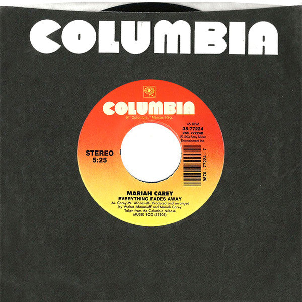 Mariah Carey - Hero (7") - Discogs image 4