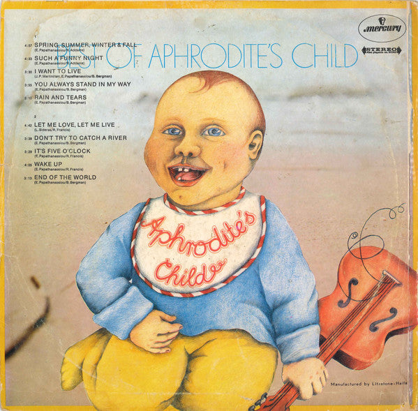 Aphrodite's Child - Best Of Aphrodite's Child (LP) - Discogs image 2