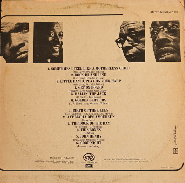 Golden Gate Quartet, The - The Golden Gate Quartet (LP) - Discogs image 2