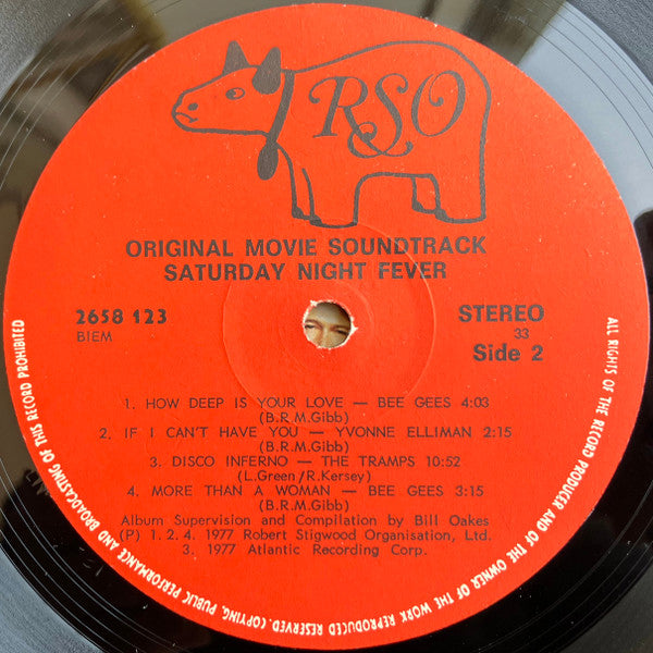 Various - Saturday Night Fever (The Original Movie Sound Track) (LP) - Discogs image 6