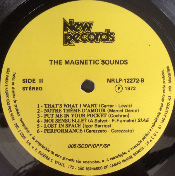 Magnetic Sounds, The - The Magnetic Sounds (LP) - Discogs image 4