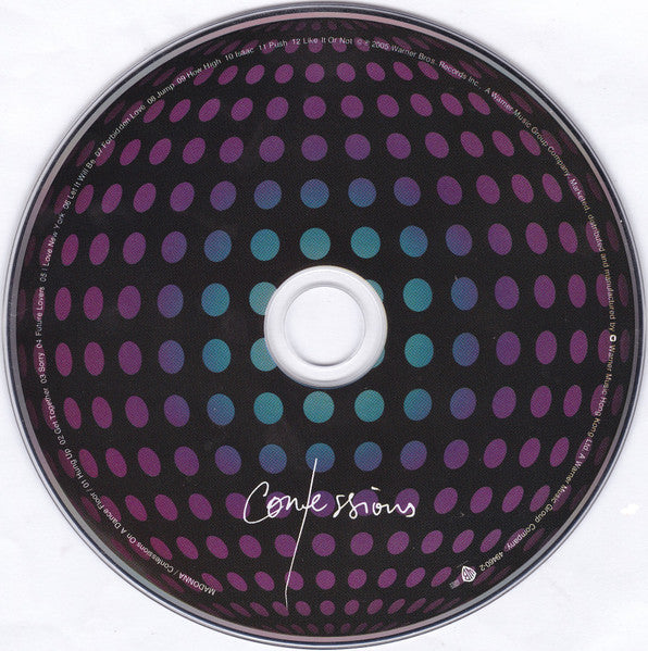 Madonna - Confessions On A Dance Floor (CD) - Discogs image 3