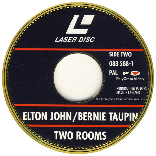 Various - Two Rooms - Celebrating The songs Of Elton John & Bernie Taupin (Laserdisc) - Discogs image 4