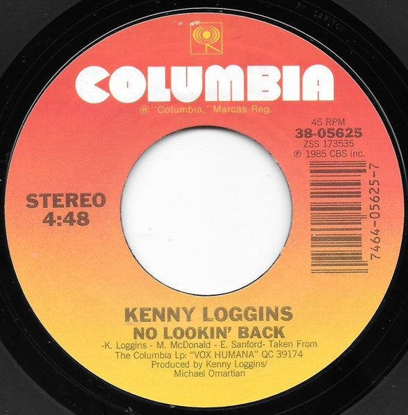 Kenny Loggins - I'll Be There (7") - Discogs image 2