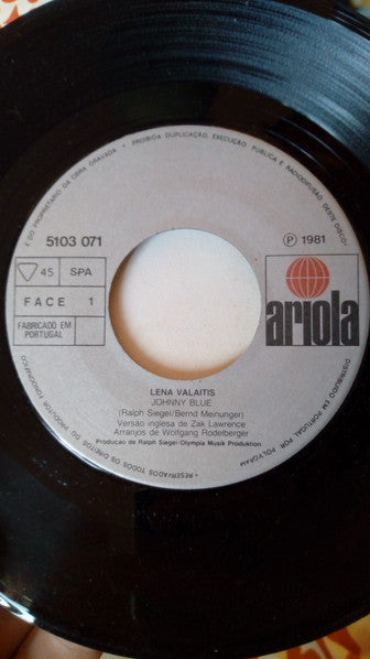Lena Valaitis - Johnny Blue (7") - Discogs image 4
