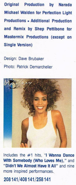 Whitney Houston - So Emotional (12") - Discogs image 6