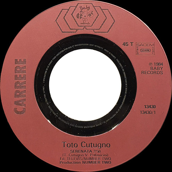 Toto Cutugno - Serenata (7") - Discogs image 3