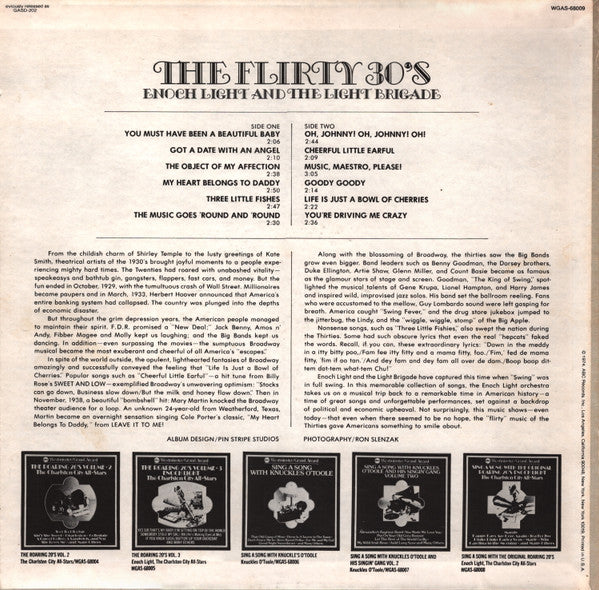 Enoch Light And The Light Brigade - The Flirty 30's (LP) - Discogs image 2