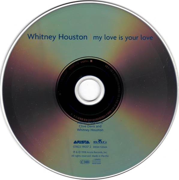 Whitney Houston - My Love Is Your Love (2xCD) - Discogs image 3