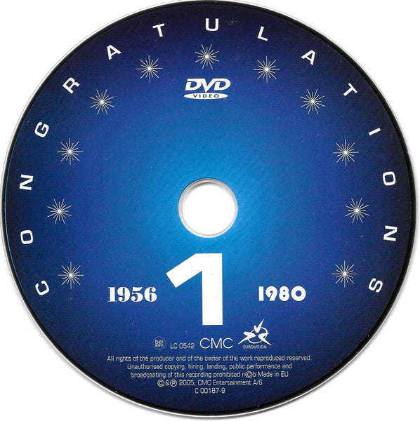 Various - Congratulations 50 Years Of The Eurovision Song Contest (All The Winners + Favourites 1956 1980) (2xDVD) - Discogs image 4
