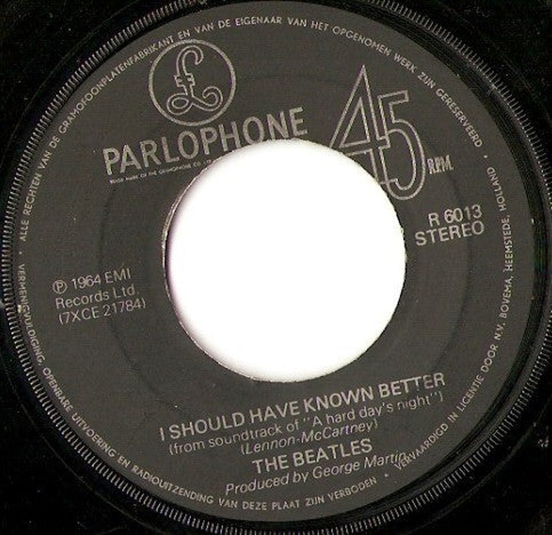 Beatles, The - Yesterday c/w I Should Have Known Better (7") - Discogs image 4