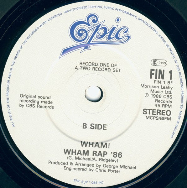 Wham! - The Edge Of Heaven (2x7") - Discogs image 6