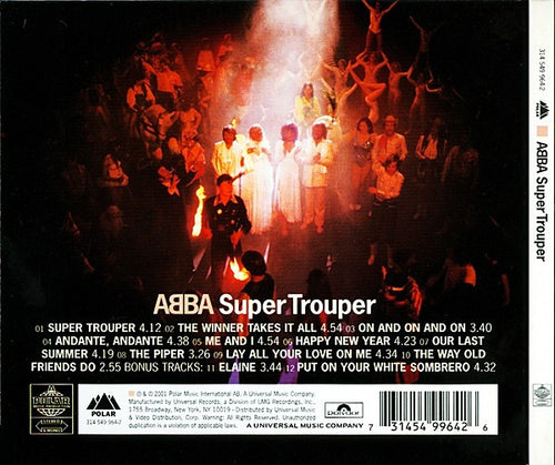ABBA - Super Trouper (CD) - Discogs image 2