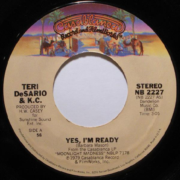 Teri DeSario & KC (4) - Yes, I'm Ready (7")