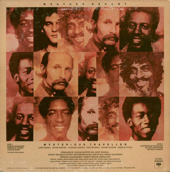 Weather Report - Mysterious Traveller (LP) - Discogs image 2