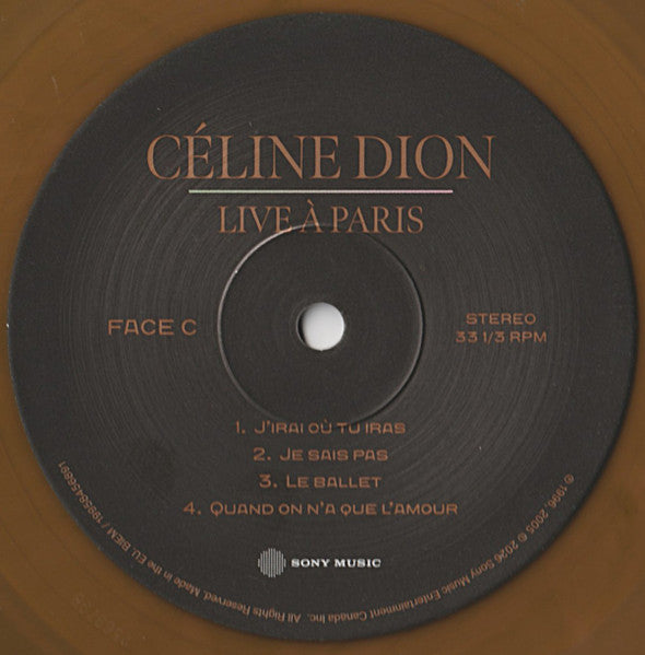 Céline Dion - Live À Paris (2xLP) - Discogs image 5