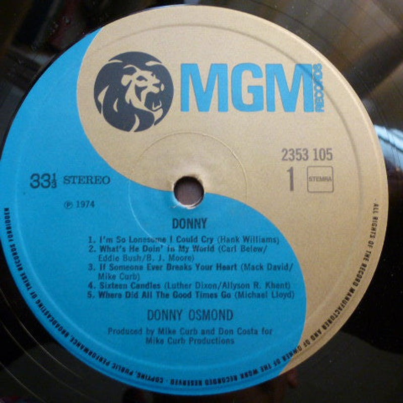 Donny Osmond - Donny (LP) - Discogs image 3