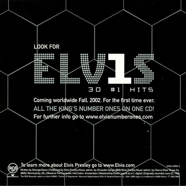 Elvis Presley vs. Junkie XL - A Little Less Conversation (CD) - Discogs image 5
