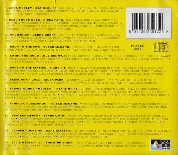 Various - Party Megamix (CD) - Discogs image 2