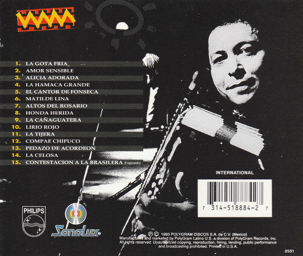 Carlos Vives - Clásicos De La Provincia (CD) - Discogs image 2