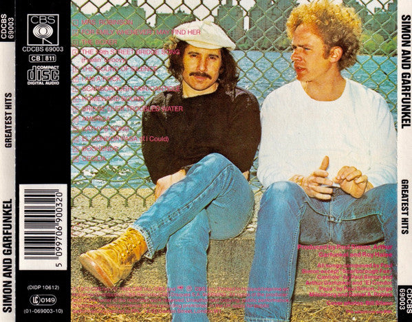 Simon & Garfunkel - Simon And Garfunkel's Greatest Hits (CD) - Discogs image 2