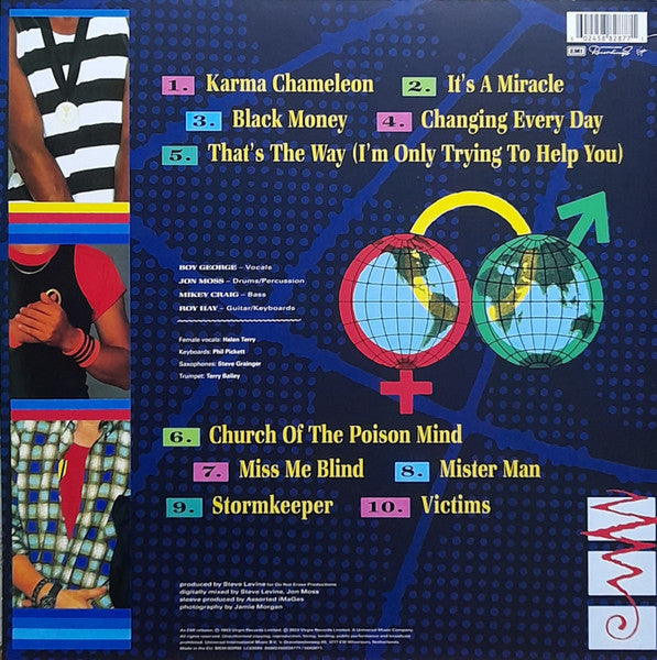 Culture Club - Colour By Numbers (LP) - Discogs image 2