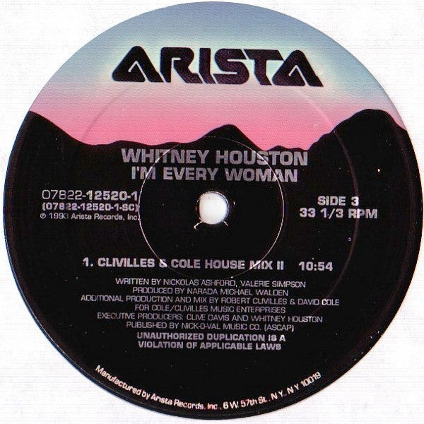 Whitney Houston - I'm Every Woman (2x12") - Discogs image 6