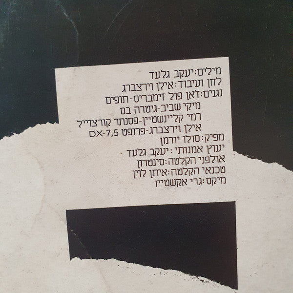 Gali Atari = Gali Atari - All Is Standing Still = הכל עומד במקום (LP) - Discogs image 3