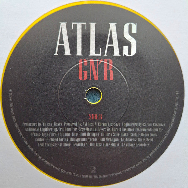 Guns N' Roses - Nothin' / Atlas (7") - Discogs image 6