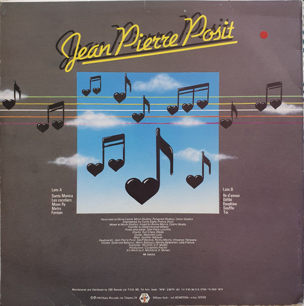 Jean-Pierre Posit - Flûte D'Amour (LP) - Discogs image 2