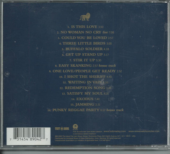 Bob Marley & The Wailers - Legend (The Best Of Bob Marley & The Wailers) (CD) - Discogs image 2