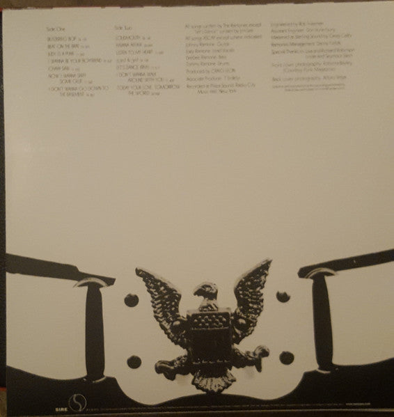 Ramones - Ramones (LP) - Discogs image 2