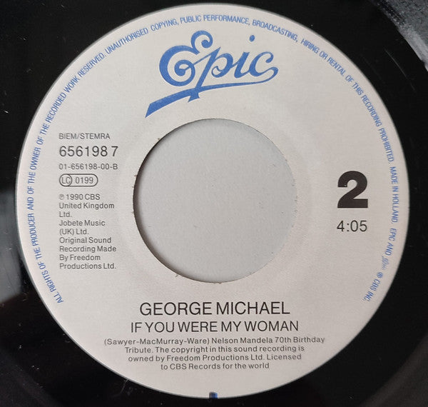 George Michael - Praying For Time (7") - Discogs image 6