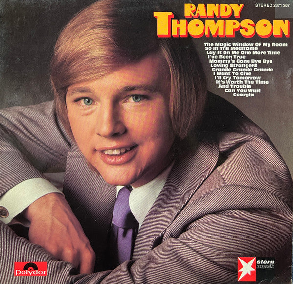Randy Thompson (4) - Randy Thompson (LP)