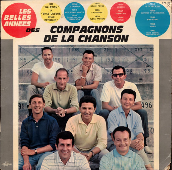 Les Compagnons De La Chanson - Les Belles Années Des Compagnons De La Chanson (LP)