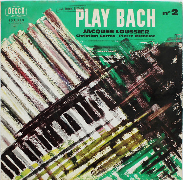 Jacques Loussier, Pierre Michelot, Christian Garros - Play Bach Nº 2 (LP)