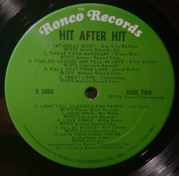 Various - Hit After Hit (LP) - Discogs image 4