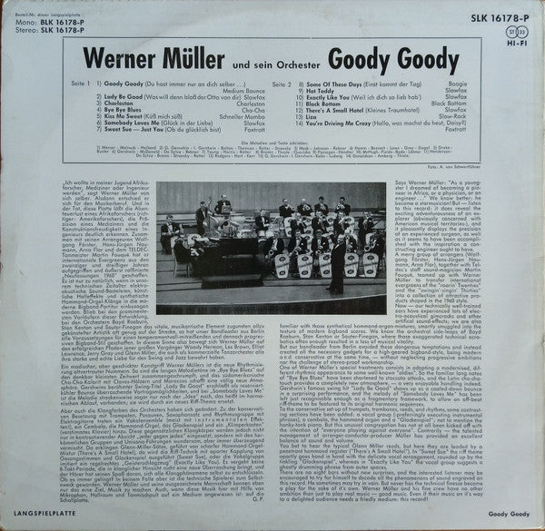 Werner Müller Und Sein Orchester - Goody Goody (LP) - Discogs image 2