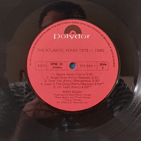 Roxy Music - 1973 - 1980 The Atlantic Years (LP) - Discogs image 4