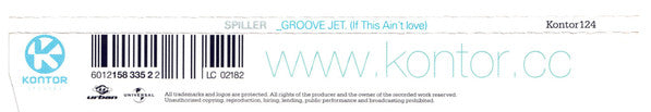 Spiller - Groovejet (If This Ain't Love) (CD) - Discogs image 2