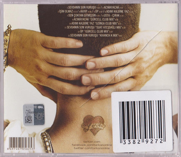 Tarkan - Adımı Kalbine Yaz (CD) - Discogs image 2