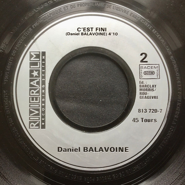 Daniel Balavoine & Frida - Belle (Extrait Du Conte Musical ABBACaDAbRa) (7") - Discogs image 4
