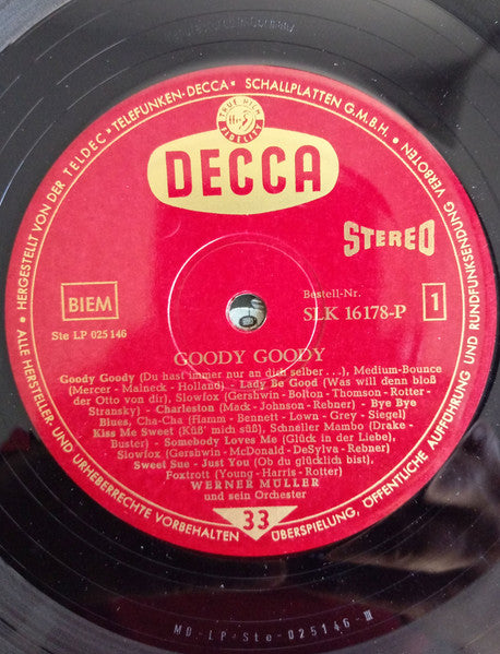 Werner Müller Und Sein Orchester - Goody Goody (LP) - Discogs image 3