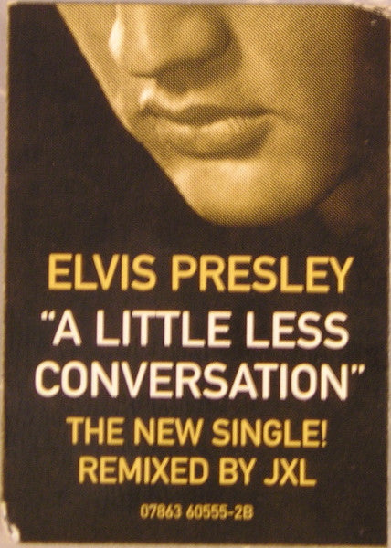 Elvis Presley vs. Junkie XL - A Little Less Conversation (CD) - Discogs image 7