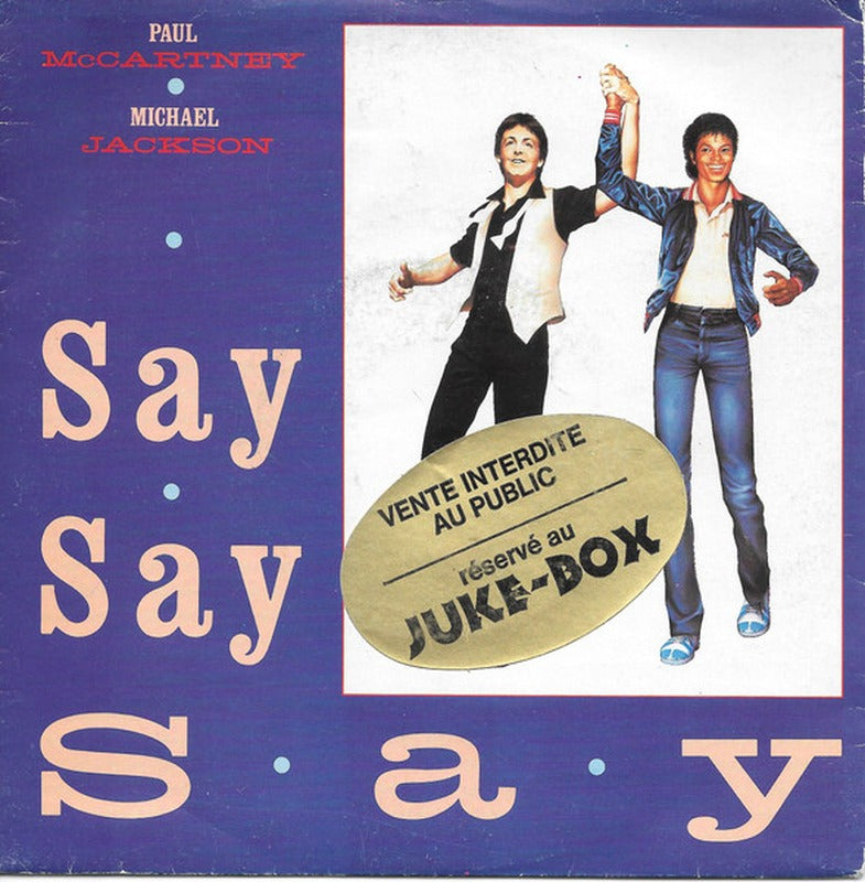 Paul McCartney & Michael Jackson - Say Say Say (7", Single)